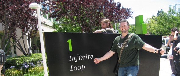 Don't ask me how I got 1 Infinite Loop AND Jesus into the same photo Don't ask me how I got 1 Infinite Loop AND Jesus into the same photo